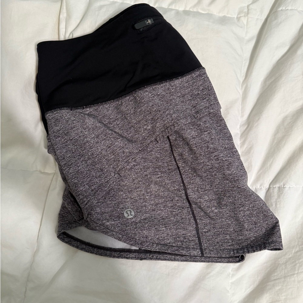 Lululemon grey Speed Up shorts 2.5 HIGH RISE